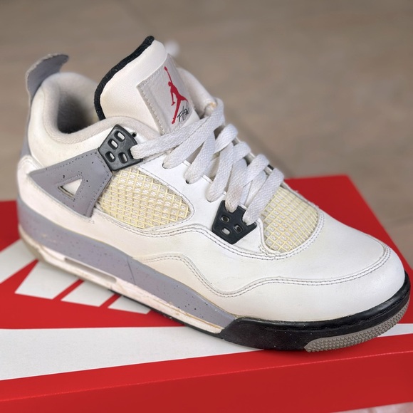 Jordan Other - Jordan Cement Retro 4s SIZE 6.5